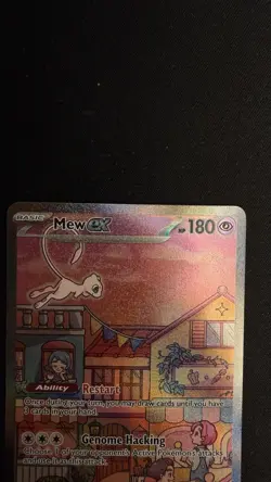 Pokemon TCG Mew EX 053 Scarlet & Violet Promo Holo Full Art - Image 2