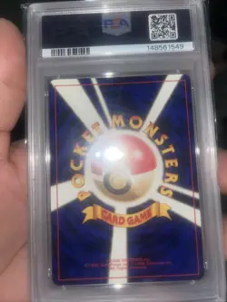 1997 Pokemon Japanese Rocket Dark Jolteon #135 PSA 9 MINT - Image 3