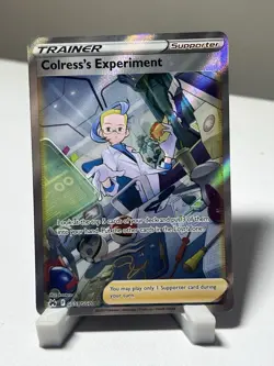 Colress's Experiment GG59/GG70 Pokemon Crown Zenith: Galarian Gallery Full Art - Image 1