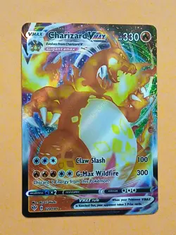 Pokemon Sword & Shield Darkness Ablaze Charizard VMAX 020/189 Ultra Rare - Image 1