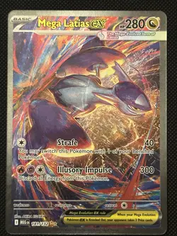 Pokemon TCG Mega Latias EX 181/132 Mega Evolution - Image 1