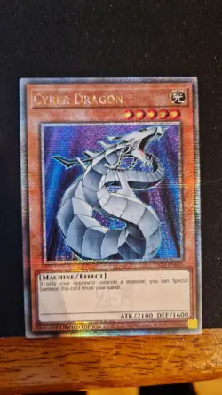 Cyber Dragon (TN23-EN005) Quarter Century Secret Rare NM/LP - Image 1