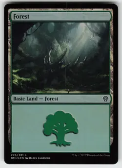 Forest Foil L Dominaria United 276 MTG - Image 1
