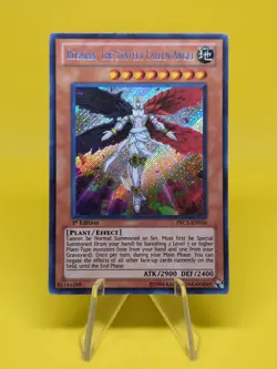 Yugioh - Rosaria, the Stately Fallen Angel (PRC1-EN016) - Secret Rare 1st Ed - Image 1