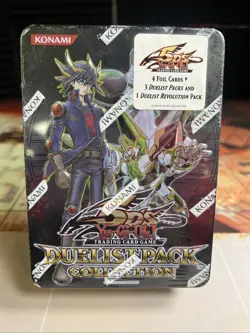 Yu-Gi-Oh! TCG Duelist Pack Collection Black Tin New Sealed - Image 1