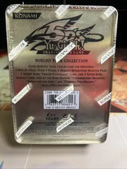 Yu-Gi-Oh! TCG Duelist Pack Collection Black Tin New Sealed - Image 2