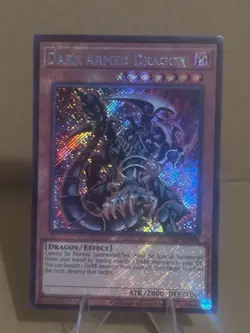 Yugioh Dark Armed Dragon LCKC-EN068 Secret Rare Unlimited NM - Image 1