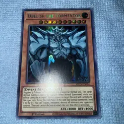 Obelisk the Tormentor (Ultra Pharaoh's Rare) KICO-EN064 King's Court 1st Edition - Image 1