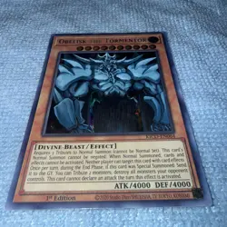 Obelisk the Tormentor (Ultra Pharaoh's Rare) KICO-EN064 King's Court 1st Edition - Image 4