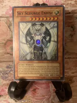 Yugioh Sky Scourge Enrise FOTB-EN021 Ultimate Rare LP Free Same Day Shipping - Image 1