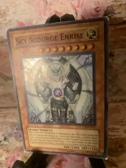 Yugioh Sky Scourge Enrise FOTB-EN021 Ultimate Rare LP Free Same Day Shipping - Image 3