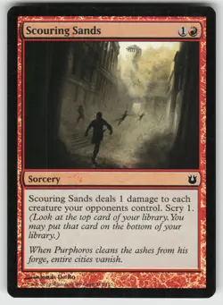 Scouring Sands Foil C Born of the Gods 110 MTG - Image 1