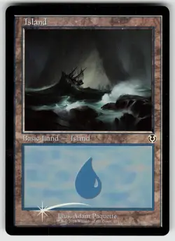 Island (Retro Frame) Foil L Innistrad Remastered 291 MTG - Image 1