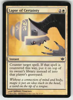 Lapse of Certainty Foil C Conflux 9 MTG - Image 1