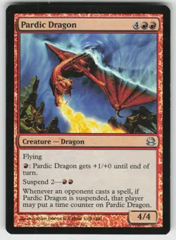 Pardic Dragon Foil U Modern Masters 124 MTG - Image 1