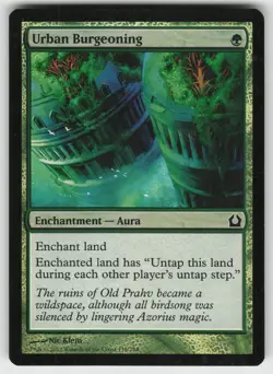 Urban Burgeoning Foil C Return to Ravnica 138 MTG - Image 1