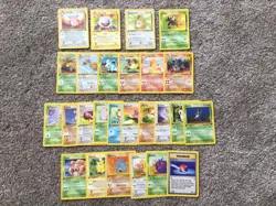Pokemon TCG NM 1st Edition 1999 Jungle Set Complete Common set + Unc + 4 Rares - Image 1
