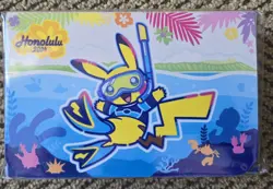 2024 Pokemon World Championships Competitor Double Deck Box Hawaii Honolulu - Image 1