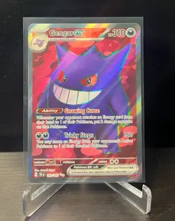 Pokemon TCG Gengar ex 193/162 Temporal Forces Ultra Rare - Image 1