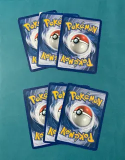 Pokemon TCG: Rising Rivals Lot with Reverse Holo Sharpedo, MP + 1 DMG (6 cards) - Image 2