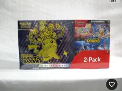 Pokemon Surging Sparks Elite Trainer Box and Booster Bundle Costco, 2-Pack - Image 1