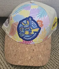 2024 Pokemon World Championships Competitor Hat Hawaii Honolulu Worlds - Image 1
