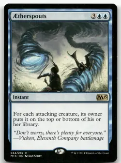 Aetherspouts #44 (NM) Magic 2015 M15 Magic MTG - Image 1