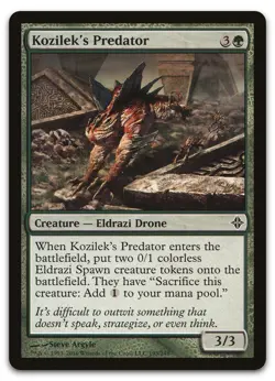 Kozilek's Predator #193 (NM) Rise of the Eldrazi ROE Magic MTG - Image 1