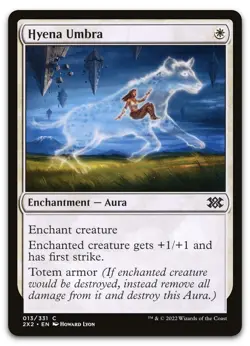 Hyena Umbra #13 (NM) Double Masters 2022 2X2 Magic MTG - Image 1