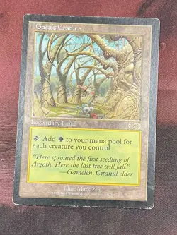 MTG GAEA’S CRADLE URZA’S SAGA HEAVILY PLAYED RESERVE LIST - Image 1