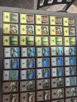 MTG Invasions Basic Land Lot LP To high en MP Check Description For Details - Image 2