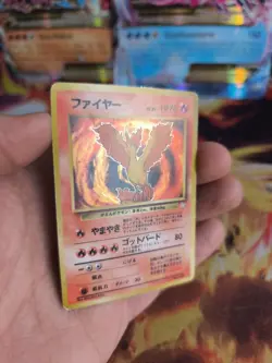 Pokemon Karte Card Lavados Moltres Mysterious Of Fossil Holo Wotc japanese Good- - Image 5