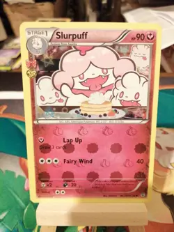 Pokemon card Slurpuff RC20/RC32 Radiant Collection Holo Ultra Rare - Image 1