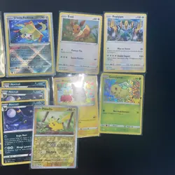 Lot de 15 cartes Pokemon FR - Holo/Promo EB/EV Etat variables (lot H2) - Image 2