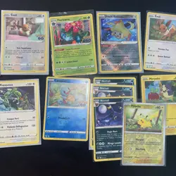 Lot de 15 cartes Pokemon FR - Holo/Promo EB/EV Etat variables (lot H2) - Image 3