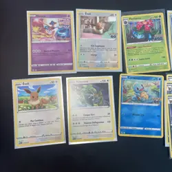 Lot de 15 cartes Pokemon FR - Holo/Promo EB/EV Etat variables (lot H2) - Image 4