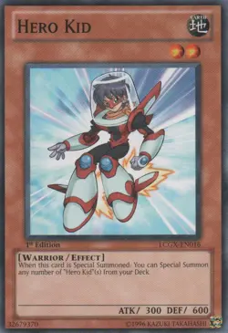 HERO Kid - LCGX-EN016 - Common - Unlimited Edition Near Mint Legendary Collectio - Image 1
