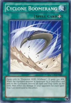 Cyclone Boomerang - LCGX-EN086 - Common - Unlimited Edition Near Mint Legendary - Image 1