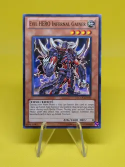 Yugioh - Evil HERO Infernal Gainer (LCGX-EN030) - Common Unlimited - Image 1