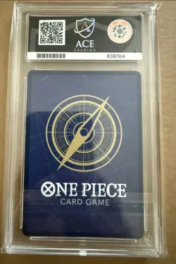 Ace 10 GEM-MT Sabo OP04-083 One Piece Kingdoms of Intrigue Manga Super Parallel - Image 2