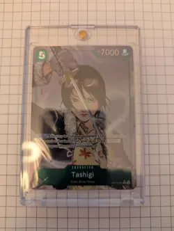 One Piece Tashigi Alt Art English Card Game Legacy of the Master OP12-031 R - Image 1