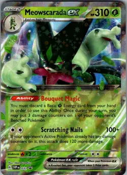Meowscarada ex - Promo SV: Scarlet & Violet Promo Cards 033 NM - Image 1