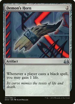 Demon's Horn Duel Decks Anthology: Divine vs. Demonic MINT CARD ABUGames - Image 1