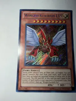 Yu-Gi-Oh! Winged Kuriboh LV9 LCGX-EN043 Secret Rare Card - Image 1