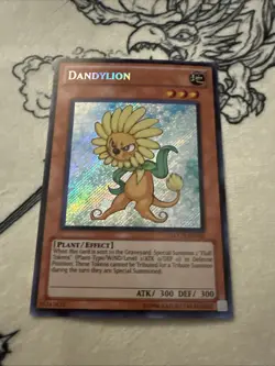 Dandylion LCGX-EN042 Unlimited Edition Secret Rare Card Near Mint Condition - Image 1