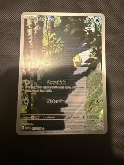 Pokemon TCG Psyduck Illustration Rare Card 175/165 English Edition - Image 1