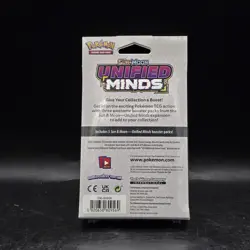 Pokemon Sun and Moon Unified Minds Booster Card Pack - Pack of 3 820650809569 - Image 2
