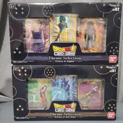 Bandai Dragon Ball Super Card Game Theme Selection Vegeta & Son Goku Sealed Box - Image 1