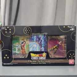 Bandai Dragon Ball Super Card Game Theme Selection Vegeta & Son Goku Sealed Box - Image 4