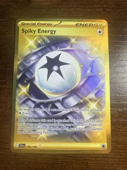 Spiky Energy Holo Hyper Rare Card 190/159 Sv09: Journey Together LP Read Desc - Image 1